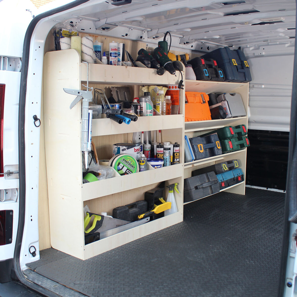 Étagère utilitaire pour Nissan Primastar L1 2001-14 Étagère rangement pour boîte à outils et arrière – Image 3