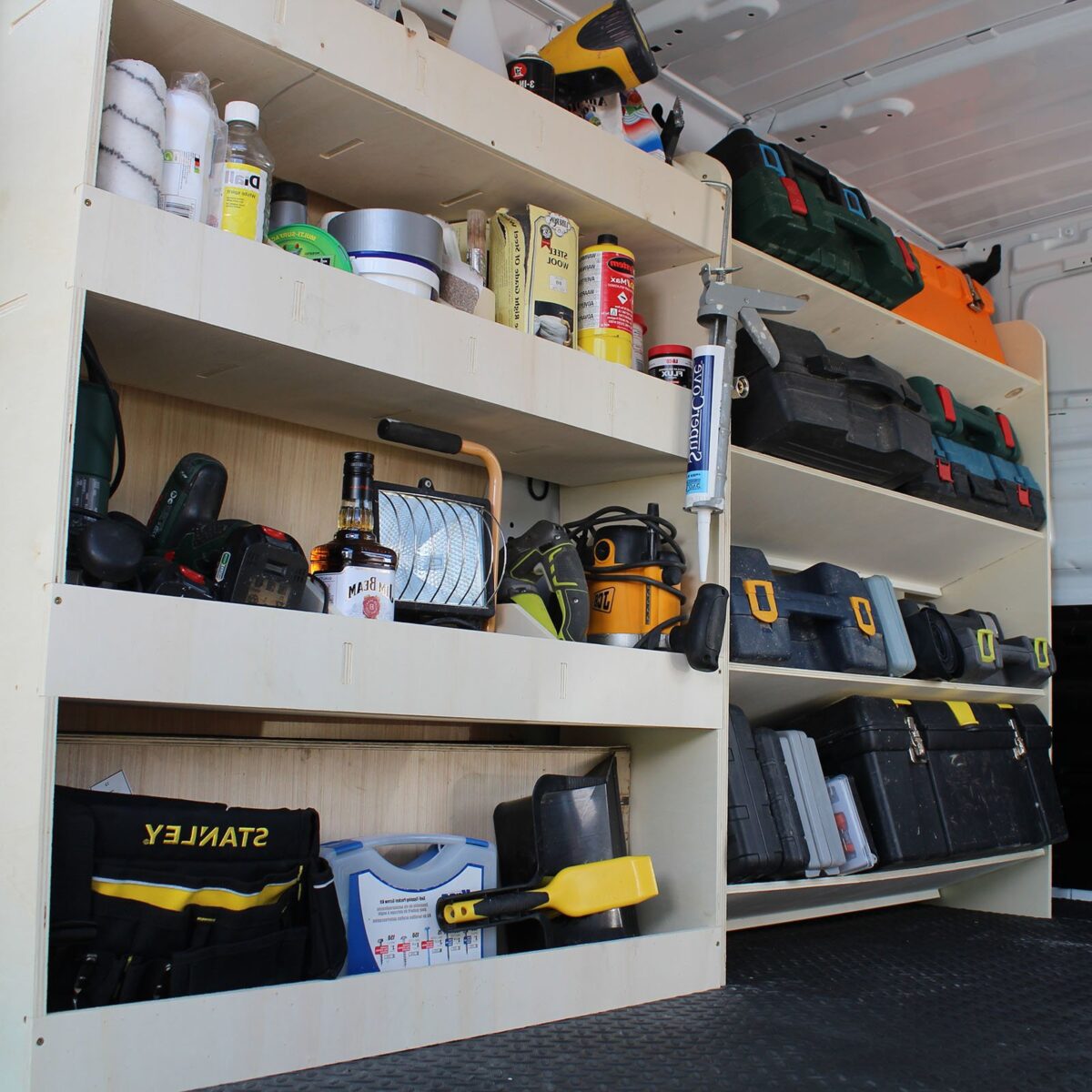 Étagère utilitaire pour Nissan Primastar L1 2001-14 Étagère rangement pour boîte à outils et arrière – Image 4