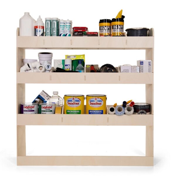 Étagère utilitaire pour Mercedes Vito L3 2003-23 Étagères rangements arrière doubles – Image 5