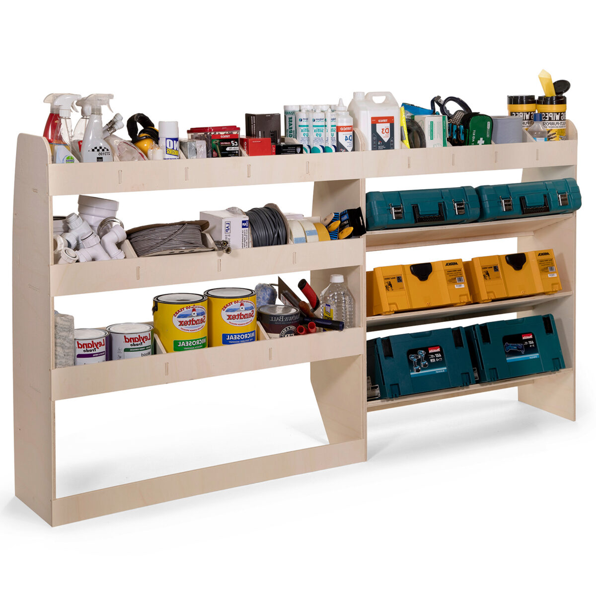 Étagère utilitaire pour Mercedes Vito L3 2003-23 Étagère rangement pour boîte à outils et arrière – Image 4