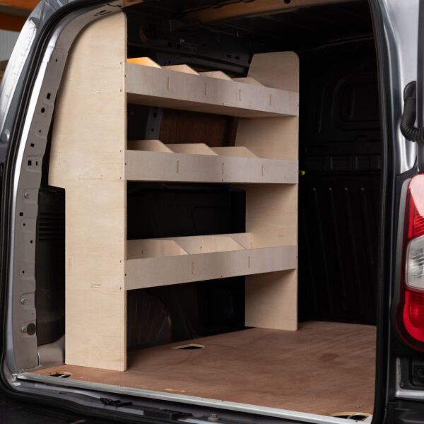 Aménagement utilitaire pour Volkswagen Caddy L1 (Standard) 2021+ Étagère avant côté conducteur pour fourgon – Image 2