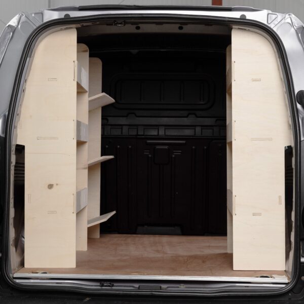 Aménagement utilitaire pour Volkswagen Caddy L1 (Standard) 2021+ Unités de rayonnage triple – Image 3