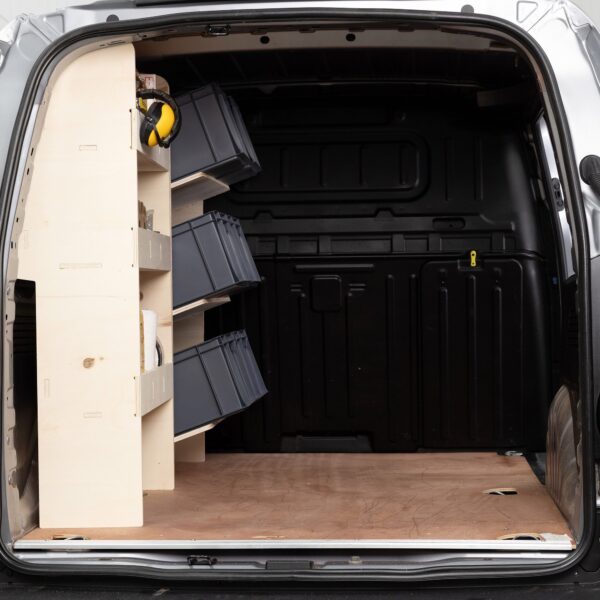 Aménagement utilitaire pour Volkswagen Caddy L1 (Standard) 2021+ Étagère pour boîte à outils et arrière – Image 3